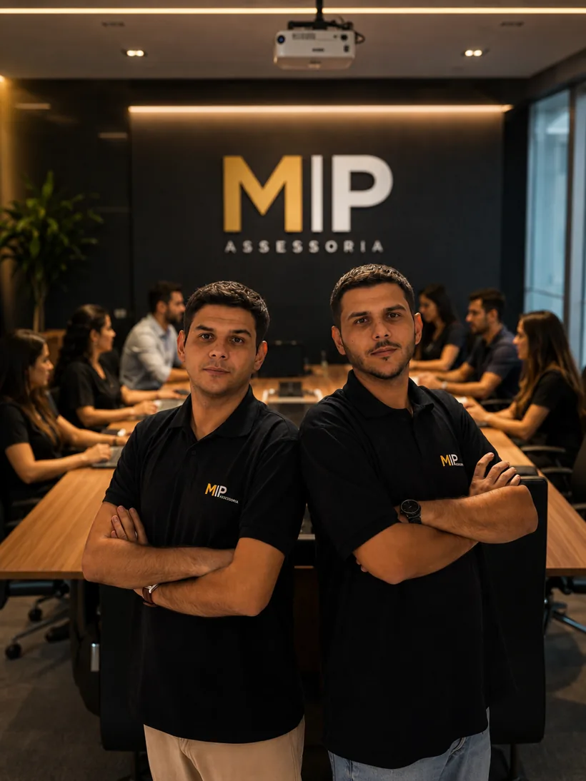 Marcos e Pedro, sócios da M|P Assessoria